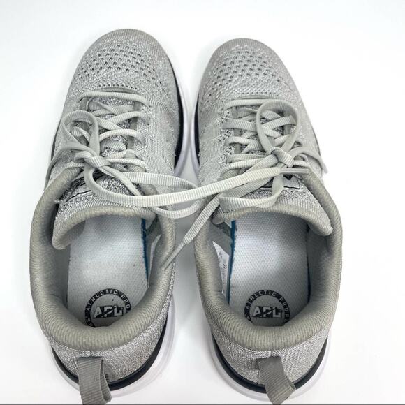 APL TechLoom Pro Women's Sz 9 Metallic Silver Running Activewear Gym Shoes - Picture 10 of 14